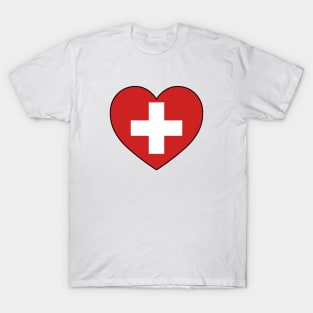 Heart - Switzerland T-Shirt